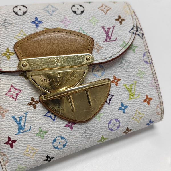 LV × TM KOALA Monogram Coated Canvas White Wallet