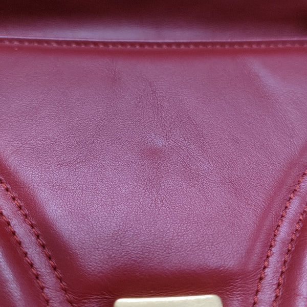 GG Marmont Medium Quilted Calfskin Red