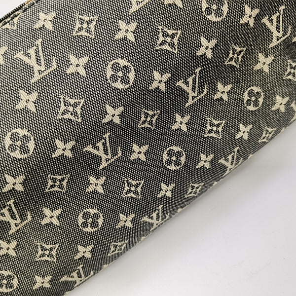MARY KATE Mini Monogram Canvas Gray