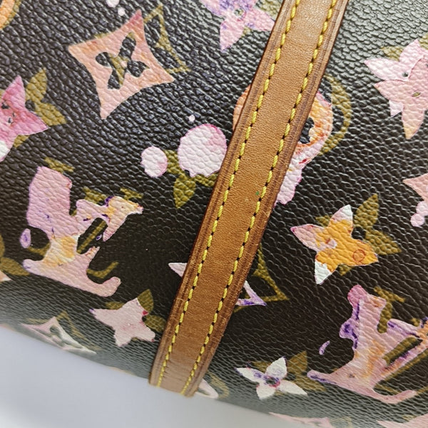 PAPILLON 30 Monogram Coated Canvas Brown