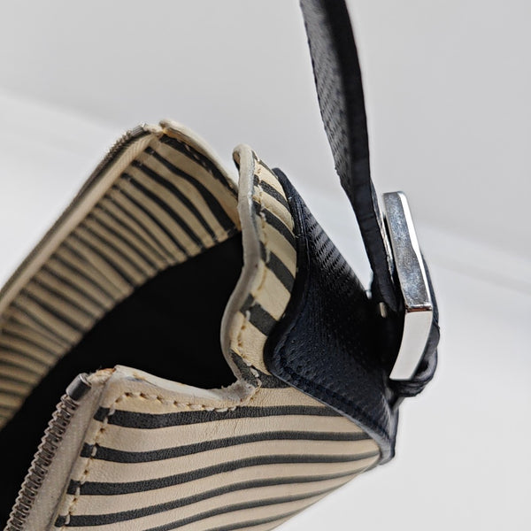Calfskin Top Handle Bag Beige