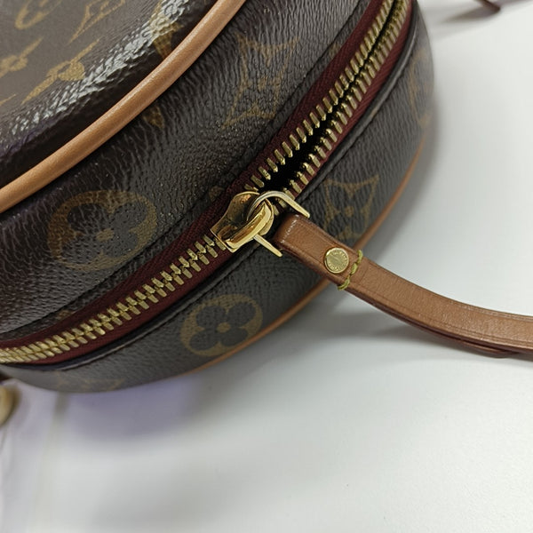 BOITE CHAPEAU PM Monogram Coated Canvas Brown