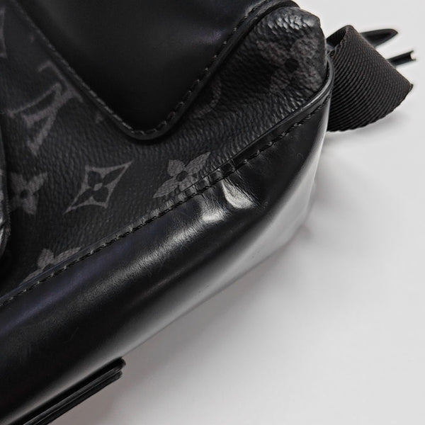 VOYAGER PM Monogram Coated Canvas Black