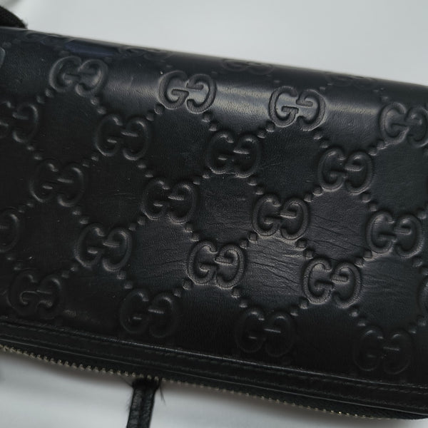 Monogram Calfskin Wallet Black