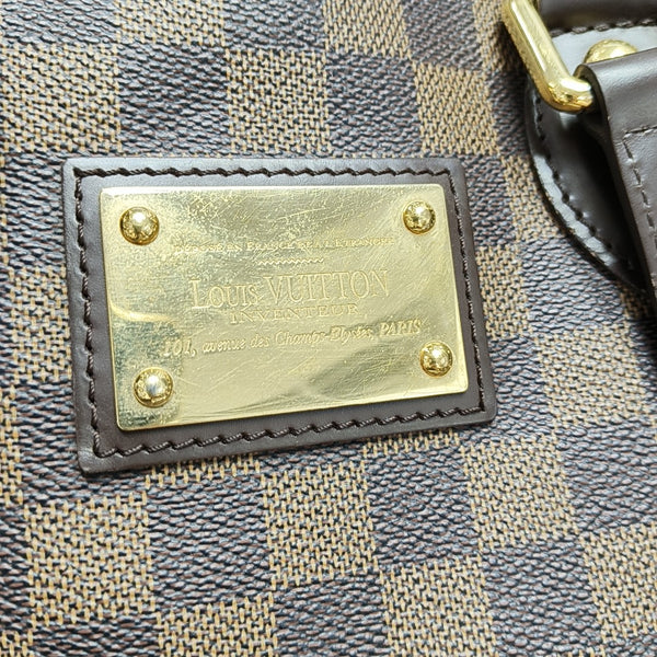 HAMPSTEAD PM Damier Ebene Coated Canvas Brown