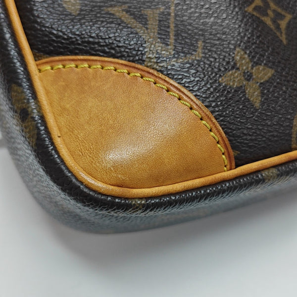 DANUBE Monogram Coated Canvas Brown