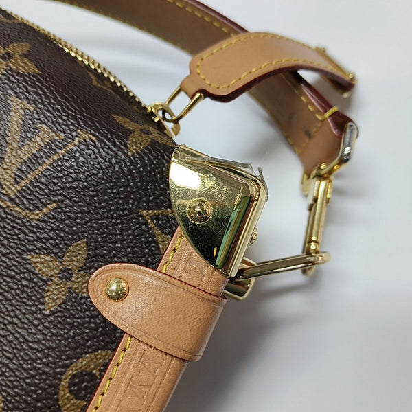 SIDE TRUNK PM Monogram Coated Canvas Brown