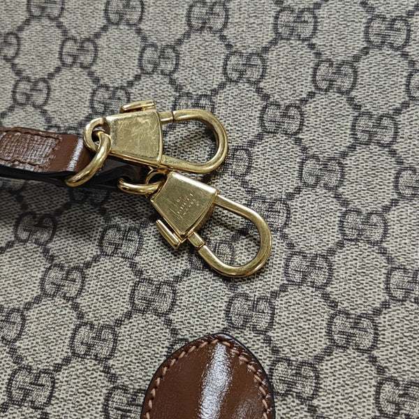 Retro Small Monogram Coated Canvas Brown