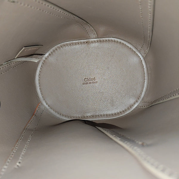 Calfskin Bucket Bag Brown