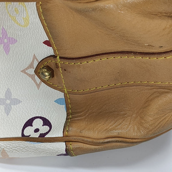 LV × TM GRETA Monogram Coated Canvas White