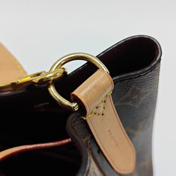 NÉONOÉ BB Monogram Coated Canvas Brown