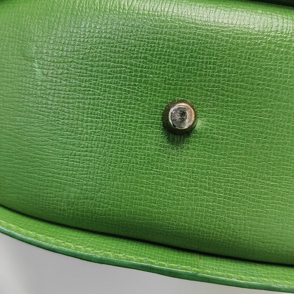 Calfskin Top Handle Bag Green
