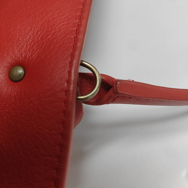 Papier Calfskin Red