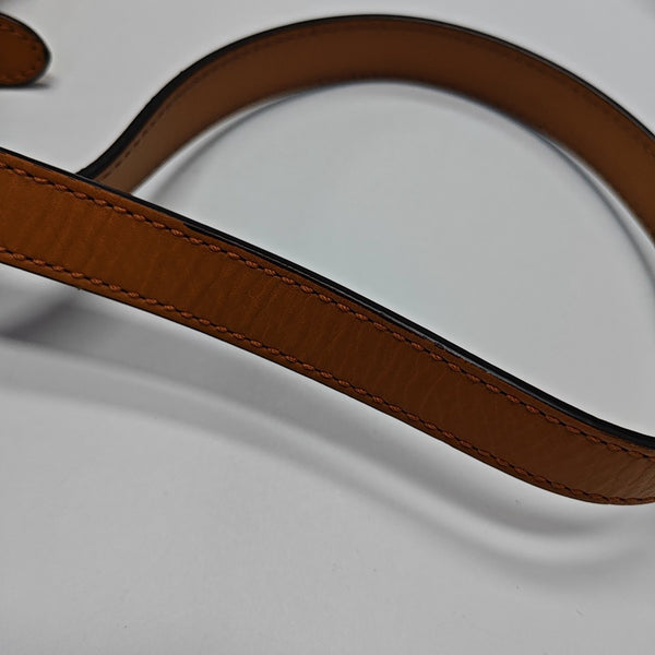 Padlock Small Monogram Coated Canvas Beige