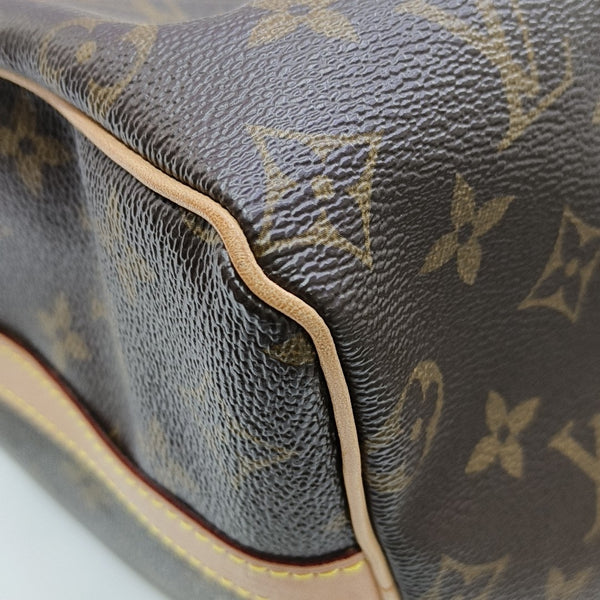 SPEEDY 25 Monogram Coated Canvas Brown