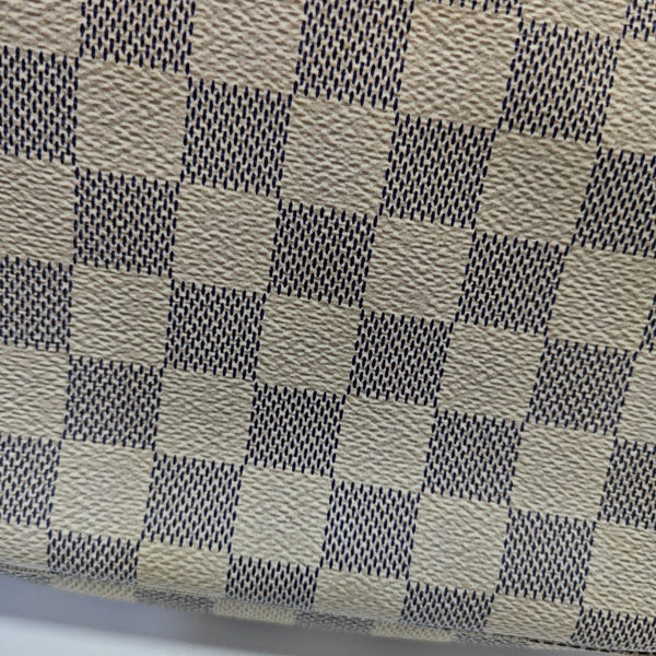 ACCESSOIRES GM Damier Azur Coated Canvas White