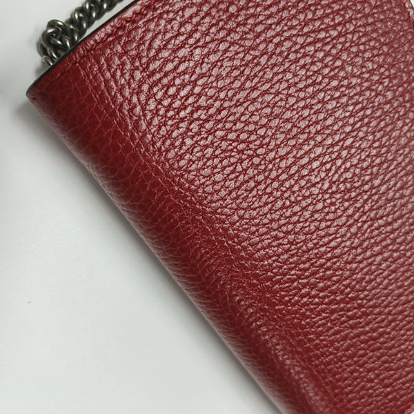 Dionysus Super Mini Calfskin Red