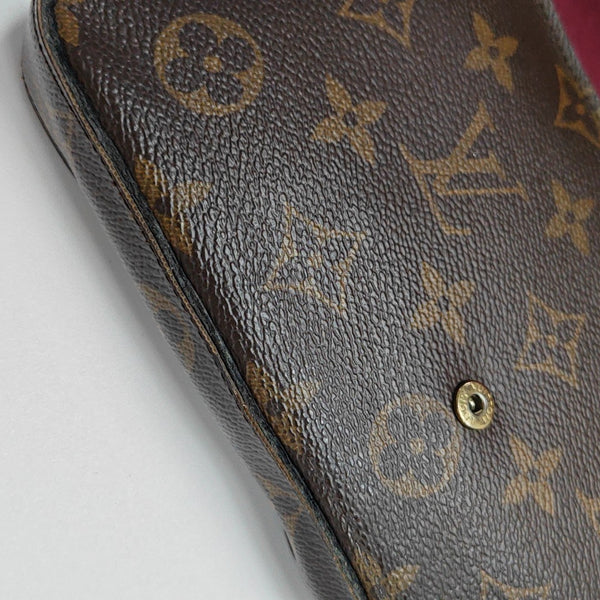 FÉLICIE Monogram Coated Canvas Brown