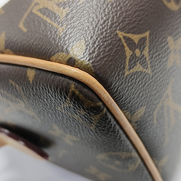 SPEEDY 20 Monogram Coated Canvas Brown