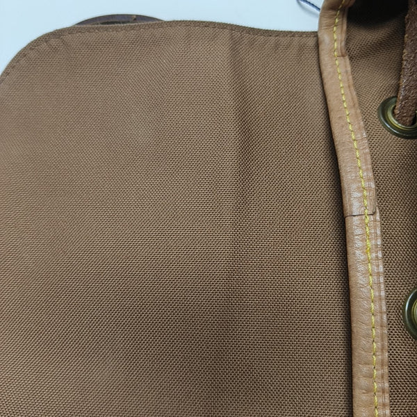 MONTSOURIS MM Monogram Coated Canvas Brown