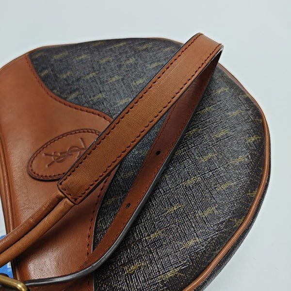 LE MONOGRAMME CŒUR Coated Canvas Brown