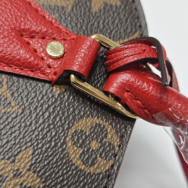 ALMA BNB MM Monogram Coated Canvas Brown