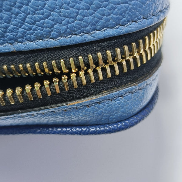 Calfskin Shoulder Bag Blue