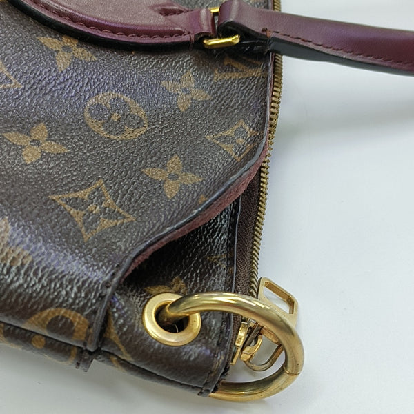 FLOWER Monogram Coated Canvas Brown