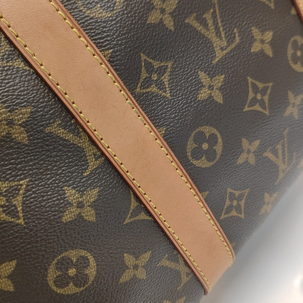 SAC SOUPLE 55 Monogram Coated Canvas Brown