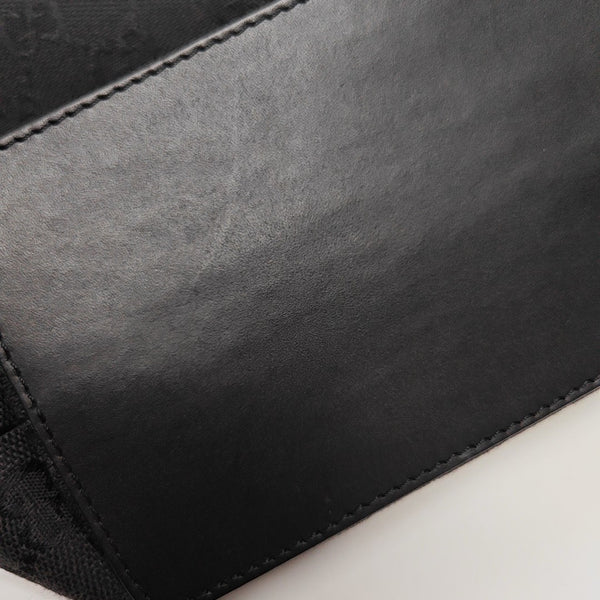 Monogram Canvas Tote Bag Black
