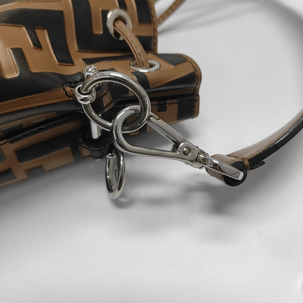 Mon Tresor Mini Calfskin Brown