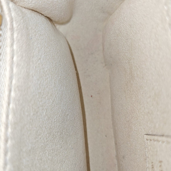 MÉTIS EAST WEST Monogram Calfskin Beige