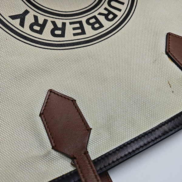 Canvas Shoulder Bag White