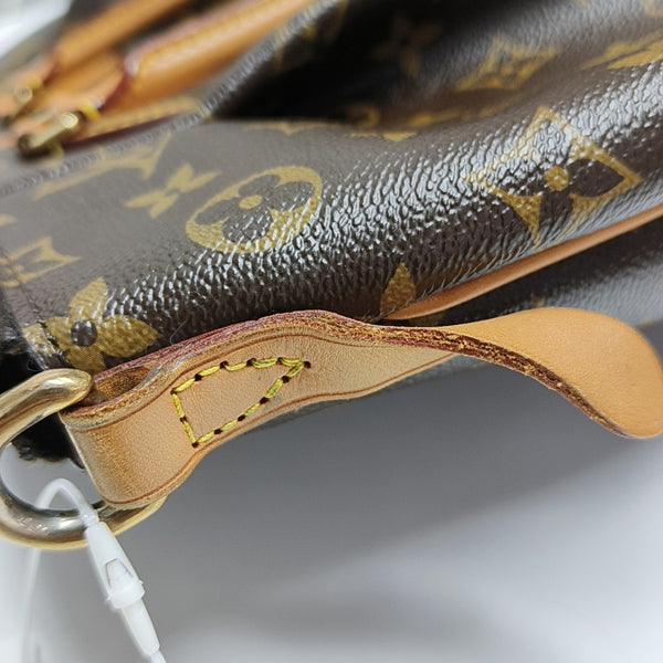 TURENNE GM Monogram Coated Canvas Brown