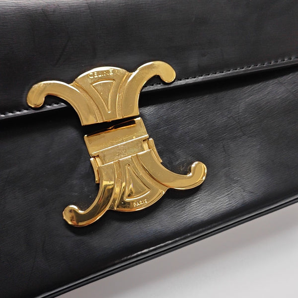CLAUDE Calfskin Black