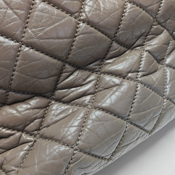 PORTOBELLO Quilted Calfskin Gray