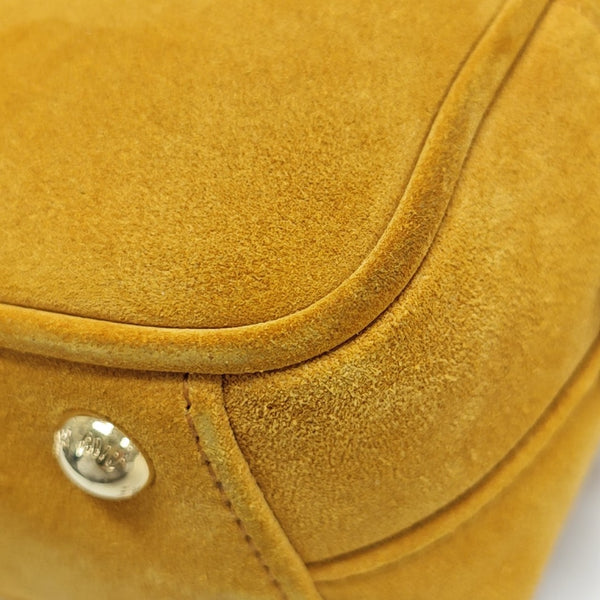 Arcadie Small Suede Yellow