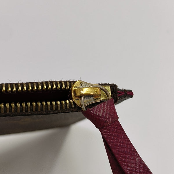 FÉLICIE Monogram Coated Canvas Brown