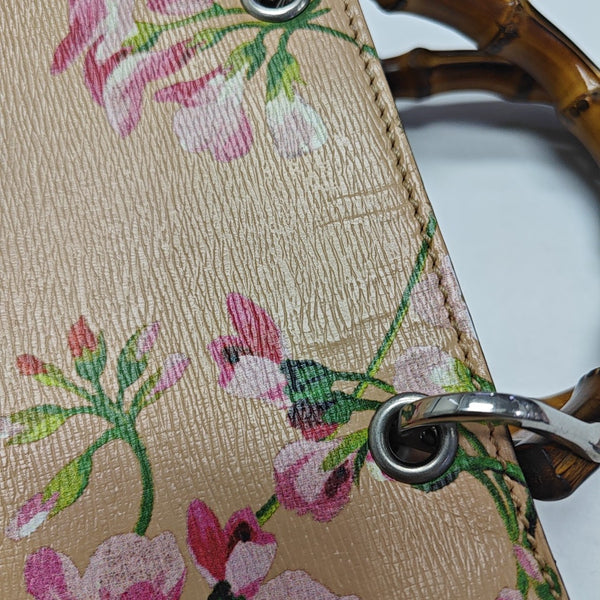 GG Blooms Calfskin Pink