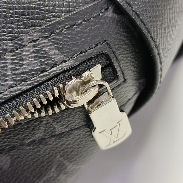 DISCOVERY PM Monogram Coated Canvas Black