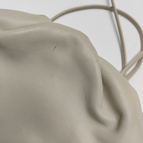 The Pouch Mini Lambskin White