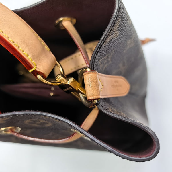 NÉONOÉ BB Monogram Coated Canvas Brown