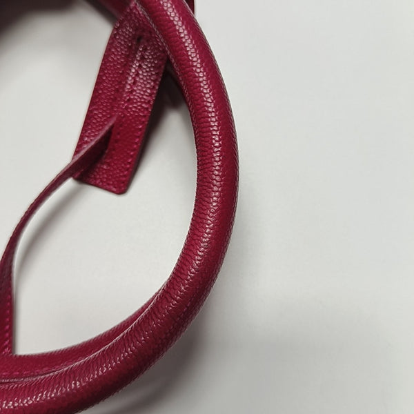Calfskin Shoulder Bag Red