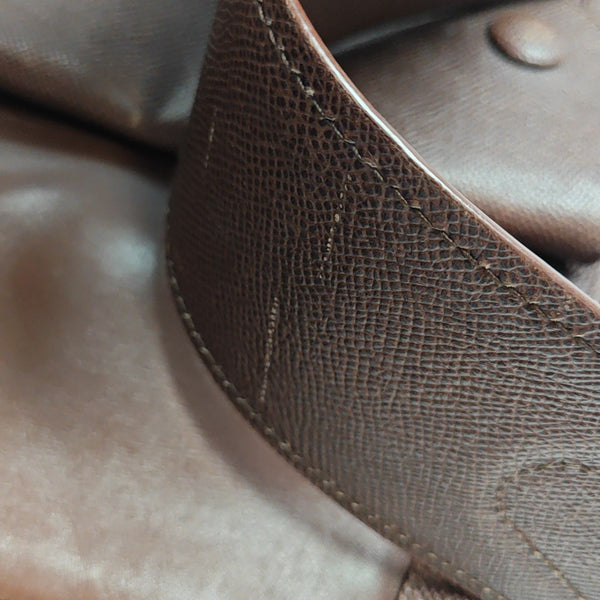 Calfskin Crossbody Bag Brown