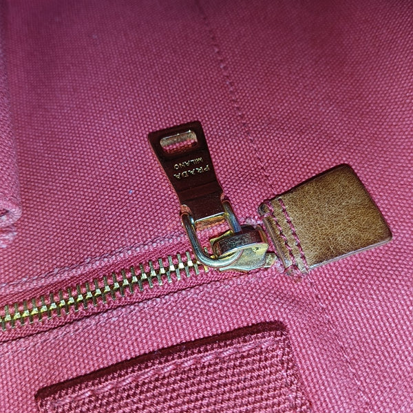Denim Canvas Red