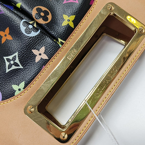 LV × TM JUDY Monogram Coated Canvas Black