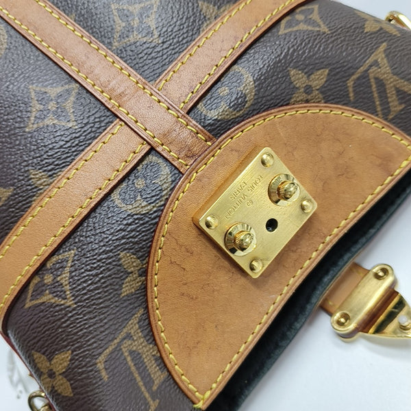 DUFFLE Monogram Coated Canvas Brown