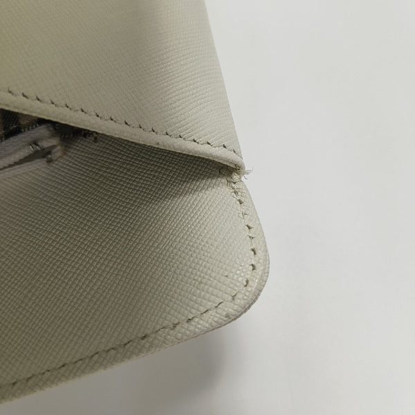Calfskin Tote Bag Small White