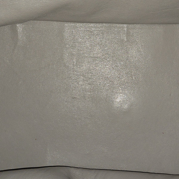 Calfskin Top Handle Bag White