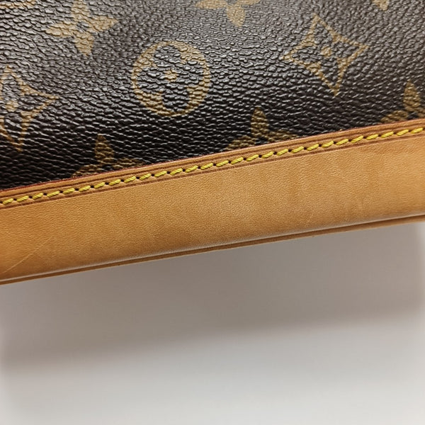 NOÉ BB Monogram Coated Canvas Brown